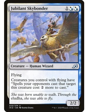 Magic: The Gathering Jubilant Skybonder (223) Lightly Played Foil