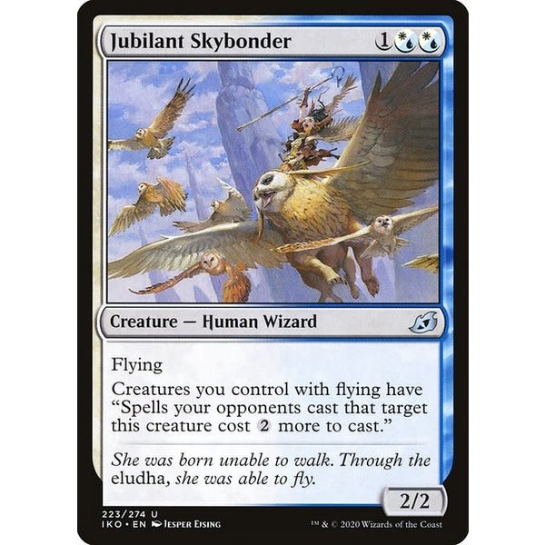 Magic: The Gathering Jubilant Skybonder (223) Lightly Played Foil
