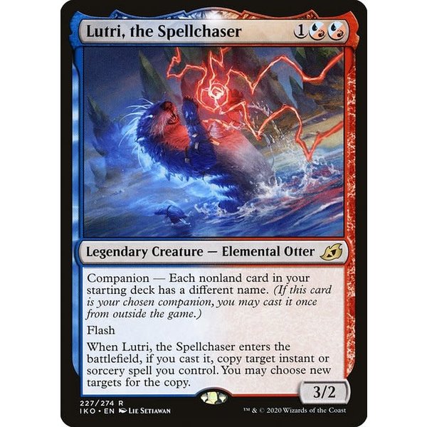 Magic: The Gathering Lutri, the Spellchaser (227) Lightly Played Foil