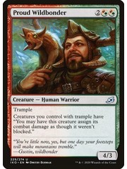 Magic: The Gathering Proud Wildbonder (229) Lightly Played