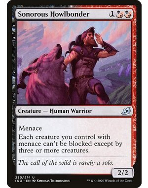 Magic: The Gathering Sonorous Howlbonder (230) Lightly Played Foil