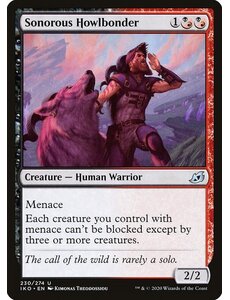 Magic: The Gathering Sonorous Howlbonder (230) Lightly Played Foil - Japanese
