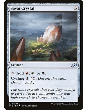 Magic: The Gathering Savai Crystal (239) Lightly Played