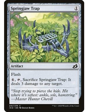 Magic: The Gathering Springjaw Trap (241) Lightly Played