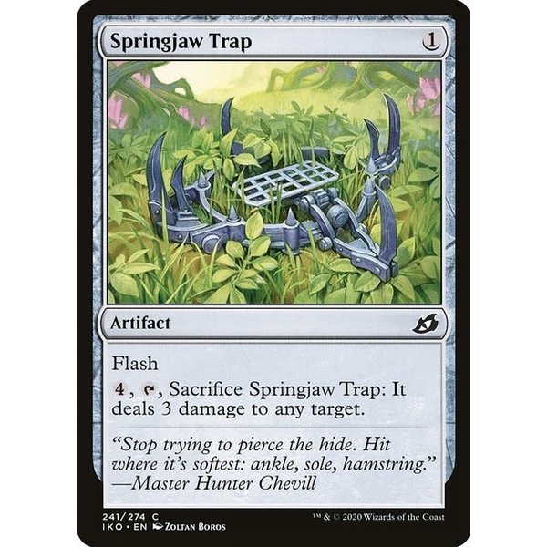 Magic: The Gathering Springjaw Trap (241) Lightly Played