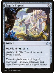 Magic: The Gathering Zagoth Crystal (242) Lightly Played