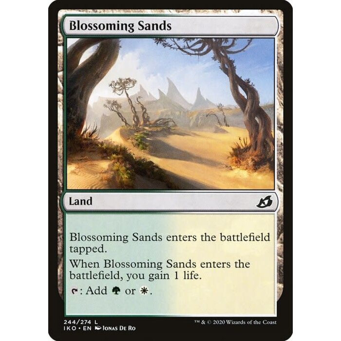 Magic: The Gathering Blossoming Sands (244) Lightly Played