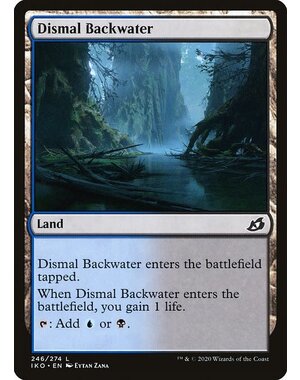 Magic: The Gathering Dismal Backwater (246) Lightly Played