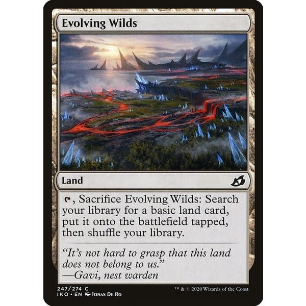 Magic: The Gathering Evolving Wilds (247) Lightly Played