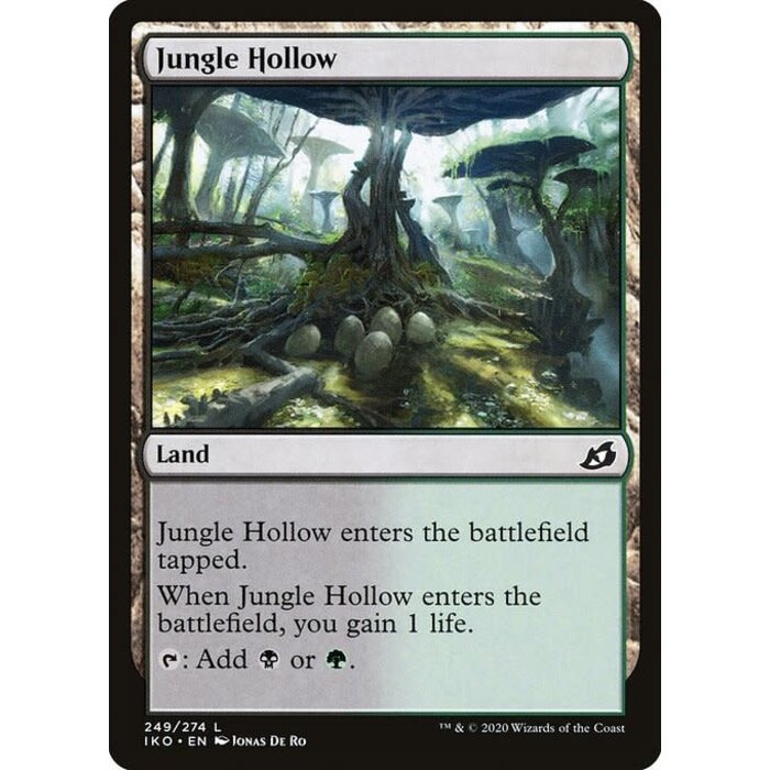 Magic: The Gathering Jungle Hollow (249) Lightly Played Foil