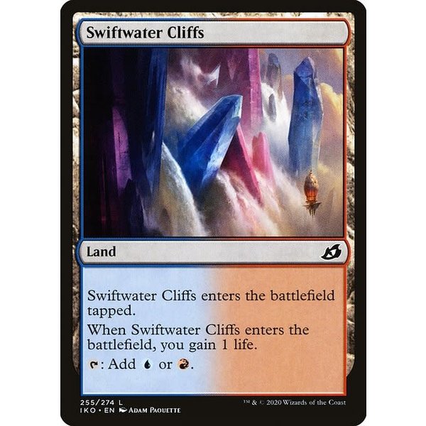 Magic: The Gathering Swiftwater Cliffs (255) Lightly Played