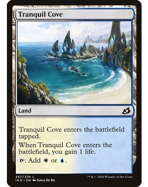 Magic: The Gathering Tranquil Cove (257) Lightly Played