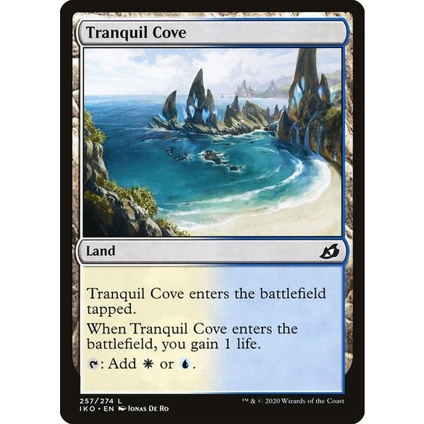 Magic: The Gathering Tranquil Cove (257) Lightly Played