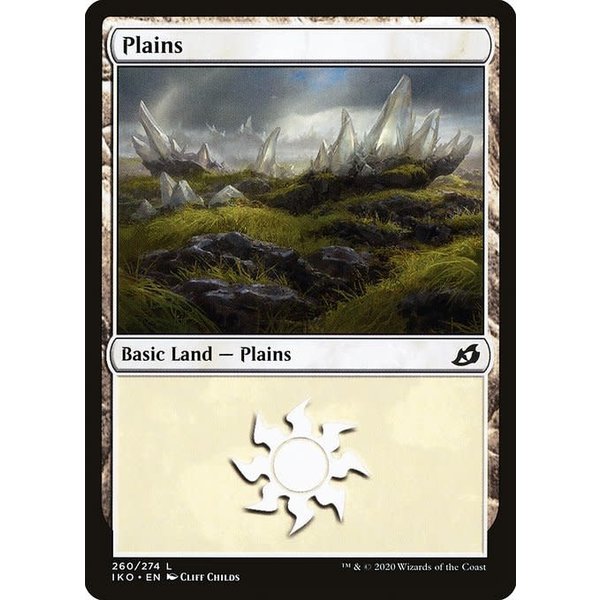Magic: The Gathering Plains (260) Lightly Played Foil