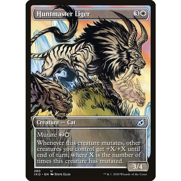 Magic: The Gathering Huntmaster Liger (Showcase) (280) Lightly Played