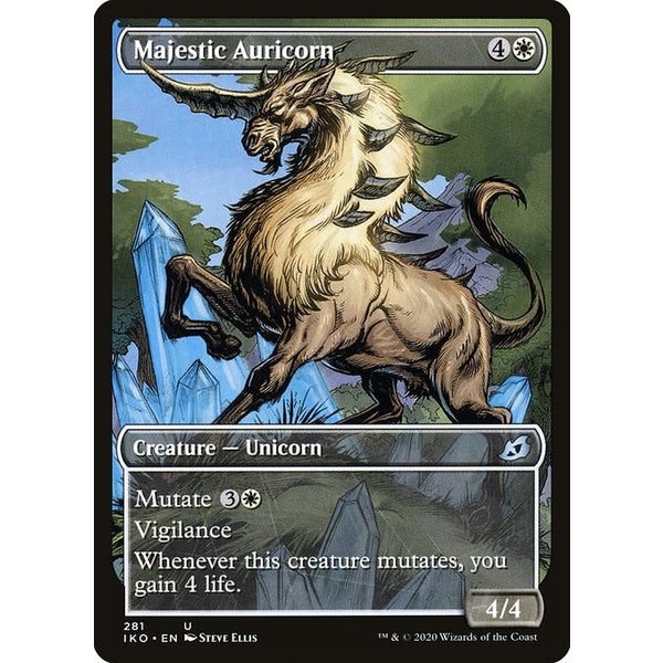 Magic: The Gathering Majestic Auricorn (Showcase) (281) Lightly Played Foil