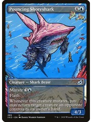 Magic: The Gathering Pouncing Shoreshark (Showcase) (285) Lightly Played