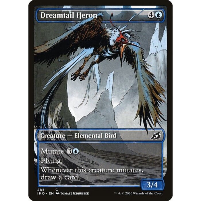 Magic: The Gathering Dreamtail Heron (Showcase) (284) Lightly Played