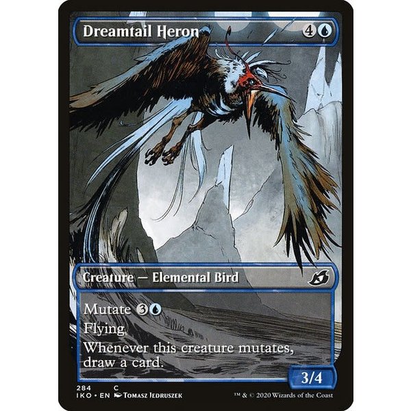 Magic: The Gathering Dreamtail Heron (Showcase) (284) Lightly Played - Japanese
