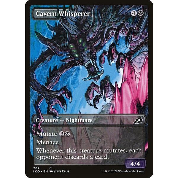 Magic: The Gathering Cavern Whisperer (Showcase) (287) Lightly Played Foil