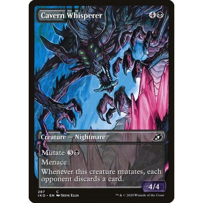 Magic: The Gathering Cavern Whisperer (Showcase) (287) Lightly Played Foil