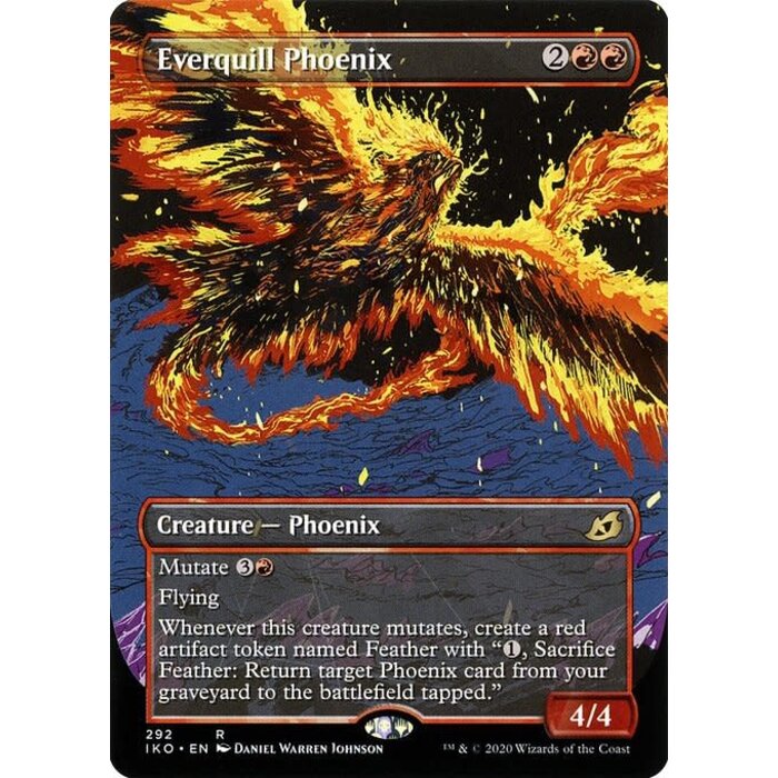 Magic: The Gathering Everquill Phoenix (Showcase) (292) Lightly Played