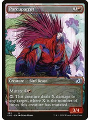 Magic: The Gathering Porcuparrot (Showcase) (293) Lightly Played Foil - Japanese