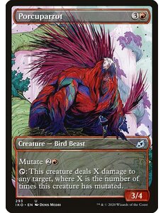 Magic: The Gathering Porcuparrot (Showcase) (293) Lightly Played Foil - Japanese