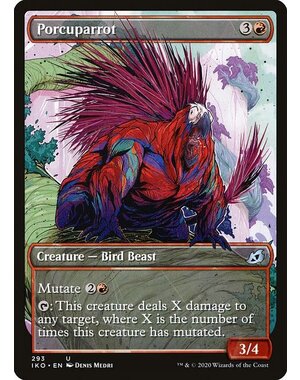 Magic: The Gathering Porcuparrot (Showcase) (293) Lightly Played Foil - Japanese