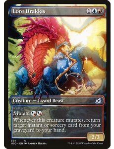 Magic: The Gathering Lore Drakkis (Showcase) (301) Lightly Played