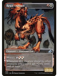 Magic: The Gathering Regal Leosaur (Showcase) (305) Lightly Played