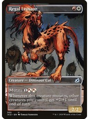 Magic: The Gathering Regal Leosaur (Showcase) (305) Lightly Played Foil - Japanese