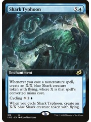Magic: The Gathering Shark Typhoon (Extended Art) (319) Lightly Played Foil - Japanese