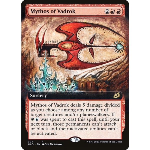 Magic: The Gathering Mythos of Vadrok (Extended Art) (324) Near Mint - Japanese
