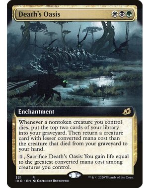 Magic: The Gathering Death's Oasis (Extended Art) (331) Near Mint