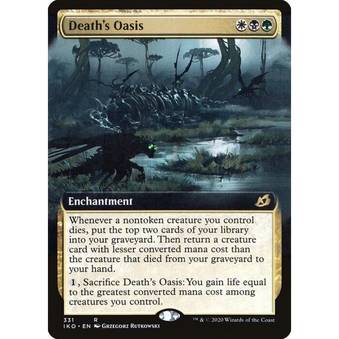 Magic: The Gathering Death's Oasis (Extended Art) (331) Near Mint