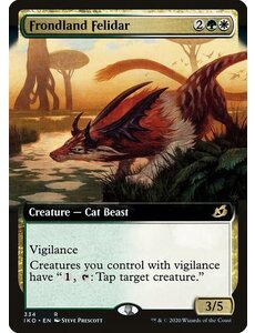 Magic: The Gathering Frondland Felidar (Extended Art) (334) Near Mint - Japanese
