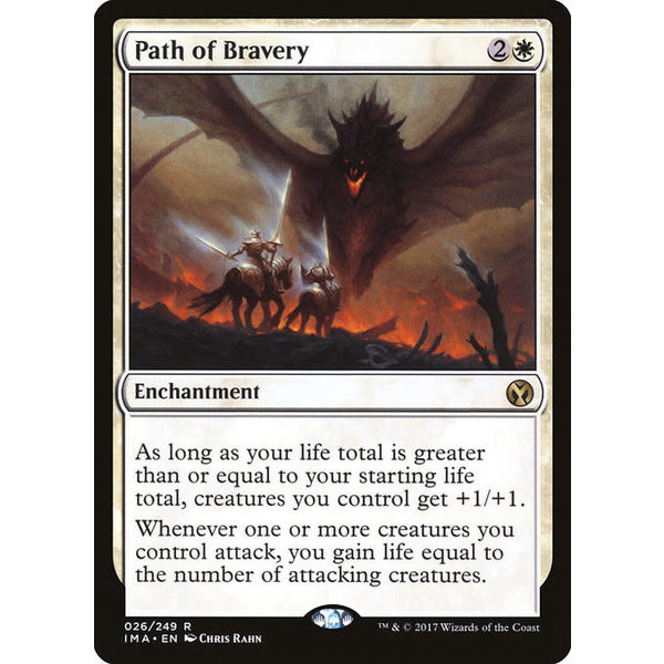 Magic: The Gathering Path of Bravery (026) Lightly Played