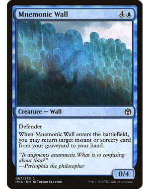 Magic: The Gathering Mnemonic Wall (067) Near Mint