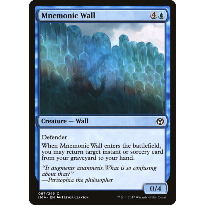 Magic: The Gathering Mnemonic Wall (067) Near Mint