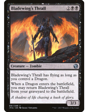Magic: The Gathering Bladewing's Thrall (081) Lightly Played