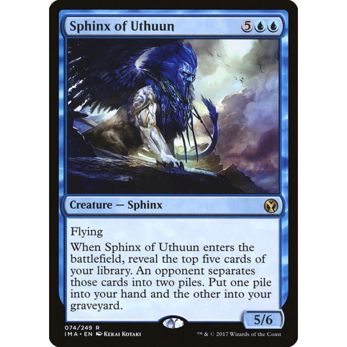 Magic: The Gathering Sphinx of Uthuun (074) Lightly Played