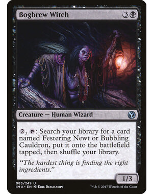 Magic: The Gathering Bogbrew Witch (083) Lightly Played