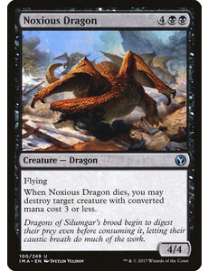 Magic: The Gathering Noxious Dragon (100) Lightly Played