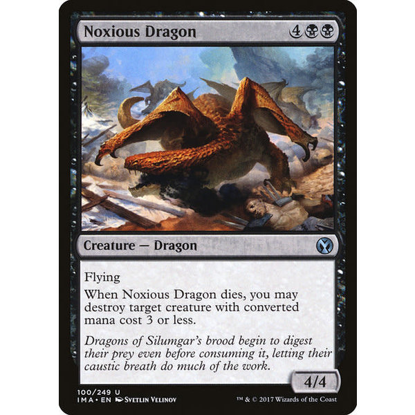 Magic: The Gathering Noxious Dragon (100) Lightly Played