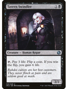 Magic: The Gathering Tavern Swindler (109) Lightly Played