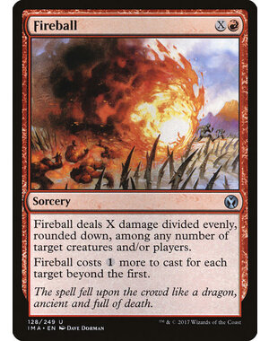 Magic: The Gathering Fireball (128) Lightly Played
