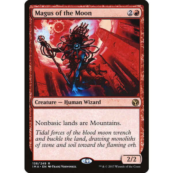 Magic: The Gathering Magus of the Moon (138) Lightly Played Foil