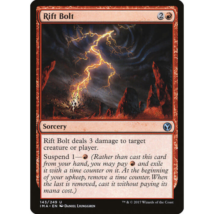 Magic: The Gathering Rift Bolt (143) Lightly Played