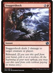 Magic: The Gathering Staggershock (147) Lightly Played
